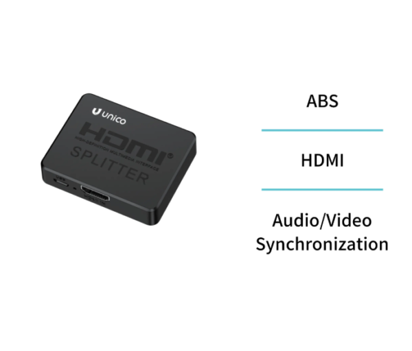 🔄 1-to-2 HDMI Splitter – Share Your HDMI Signal with Two Displays 📺🎥 Duplicate or Extend HDMI Output to Two Screens Simultaneously-AD2639 - Imagen 3