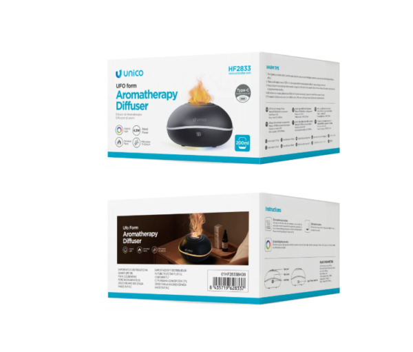 🌿 UFO-Shaped Aromatherapy Diffuser – Soothing Scents in a Fun Design 🌟💨 Relax and Refresh Your Space with a Touch of Whimsy - Imagen 4