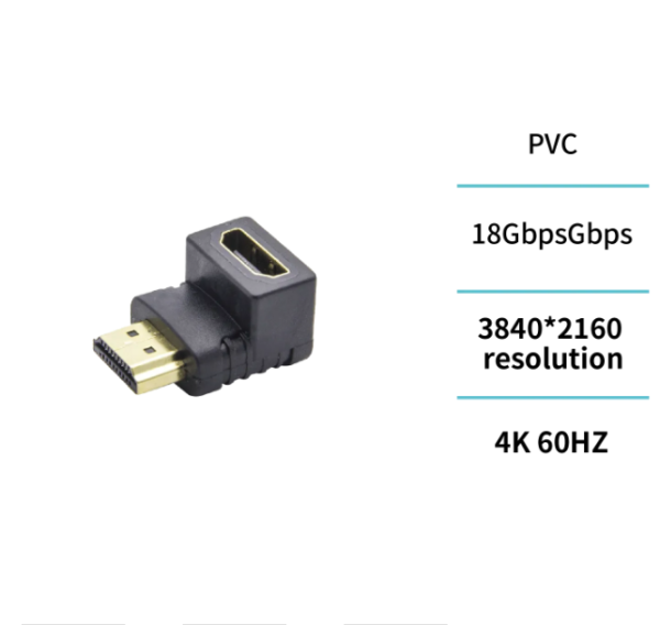 🔌 HDMI Female to HDMI Male Adapter – Compact & Convenient Connection 📺🎮 Easily Connect Your HDMI Devices with This Simple Adapter-AD0326 - Imagen 3