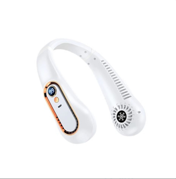 🌀 Portable Neck Fan 💨 Hands-Free Cooling On the Go!