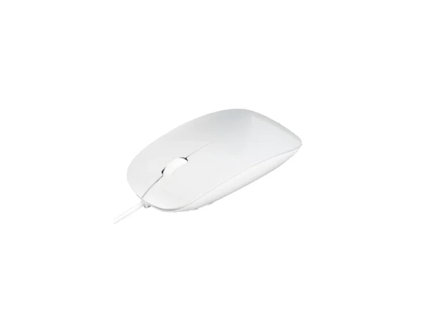 🖱️ Industrial-Grade Mouse with M8 Cable Connector 🔌 Reliable Wired Connection | ⚙️ M8 Interface | 🖥️ Precision Tracking | 💼 Rugged Build-Blanco - Imagen 3