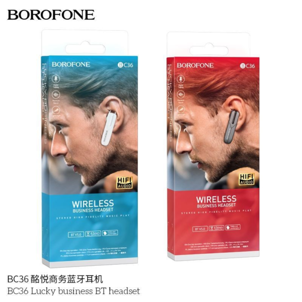 🎧 Borofone BC36 Bluetooth Headphones – Style and Comfort for Professionals