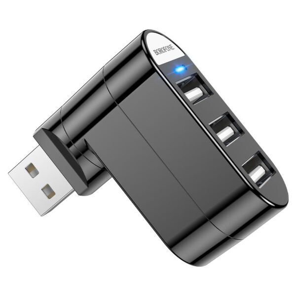 Borofone DH3 Three-Port USB Splitter