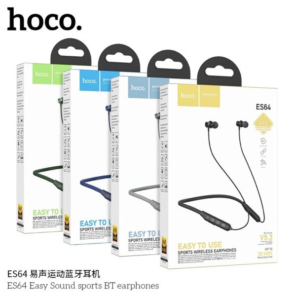 🎧 Hoco ES64 Bluetooth Sports Earbuds – Great Sound, Maximum Performance 🎶💥