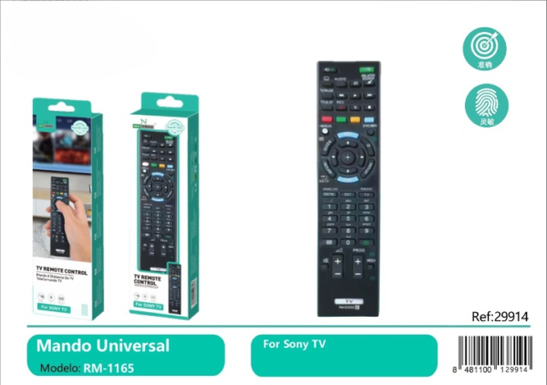 Sony RM-1165 TV Remote Control 📺🔘🎮