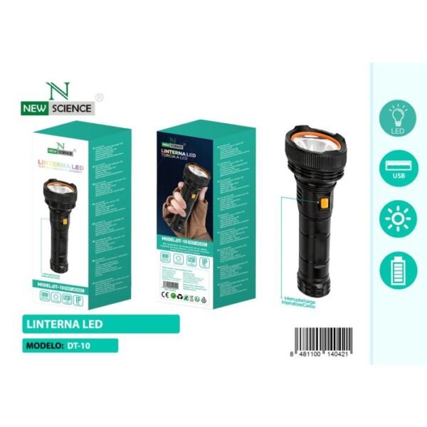🔦 LED Flashlight | Model: DT-10 🌟