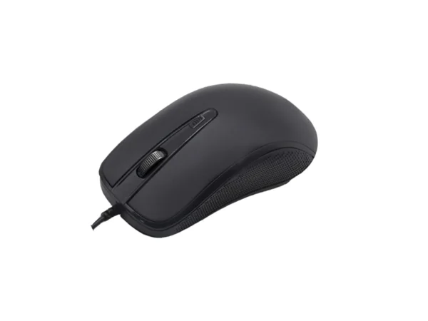 🖱️ M2-4 Negro Wired Mouse | Precision Optical Sensor 🎯 | Ergonomic Design 🖐️ | Duradero Negro Cable 🔌 | Plug & Play 💻 - Imagen 2