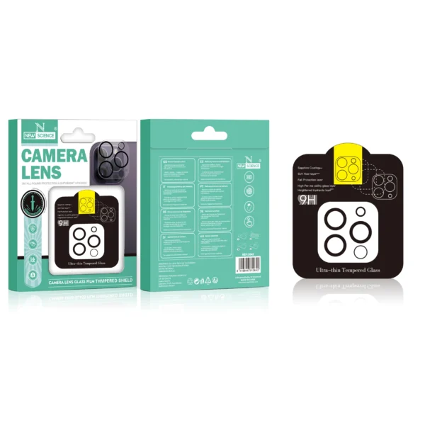 Ultra-Clear Camera Lens Protector para iPhone 15 Pro / 15 Pro Max 🛡️