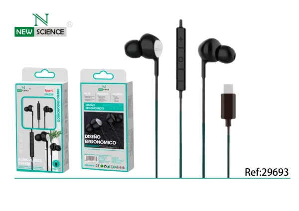 🎧 Type-C Headphones with Cushion TD-04 – Comfort Meets Connectivity