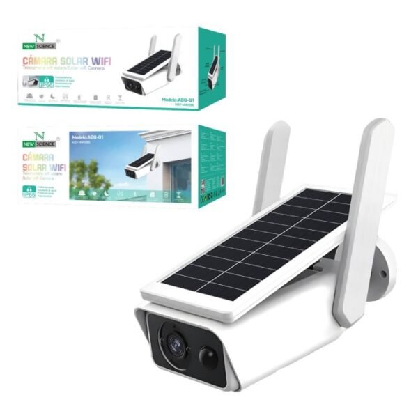 📹 ABQ-Q1 Solar Panel Surveillance Camera