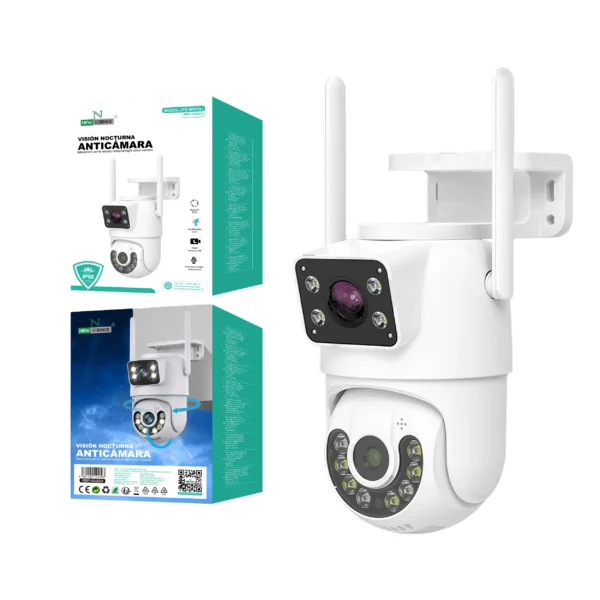 📷🔁 JTZ-9697QJ PTZ Dual-Lens Surveillance Camera – 360° Smart Security Coverage 🏠🔐