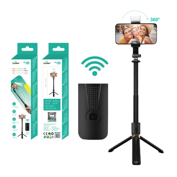 🤳📸 Palo Selfie Tripod 20-100CM HD-258 – Your Ultimate 3-in-1 Selfie Solution 🎥🌟