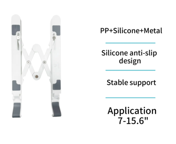 📱 Portable Tablet Stand – Adjustable & Lightweight-BR9385 - Imagen 2