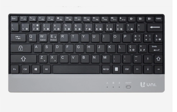 ⌨️ UNI KB9781 Portable Bluetooth Keyboard – Compact & Multi-Device Connectivity - Imagen 2