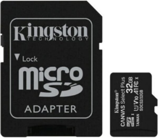 Kingston Canvas Select Plus Tarjeta microSD 32GB Class 10 con Adaptador SD – Rendimiento confiable - Imagen 2