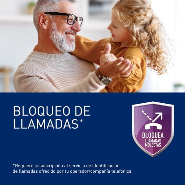 Panasonic KX-TGC210 - Teléfono Inalámbrico con Pantalla LCD, Identificador de Llamadas, Agenda 50 Números, Reducción de Ruido, Modo ECO-Blanco 📱 - Imagen 3