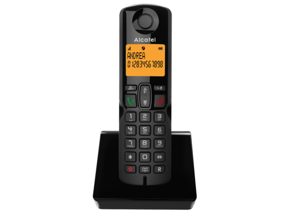 gaset A170 - Pack de 3 Teléfonos Inalámbricos DECT con Pantalla Iluminada de 2 Líneas, Bloqueo de Llamadas, Fácil Instalación, Colores a Elegir 📱 - Imagen 2