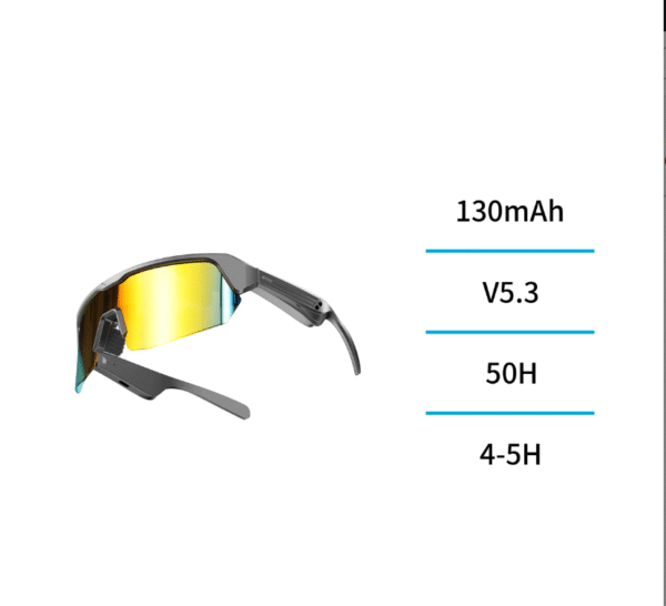 Outdoor Smart Bluetooth Music Glasses-SG5288 - Image 3
