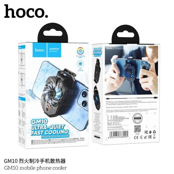 Hoco GM10 Mobile Fan - Imagen 2