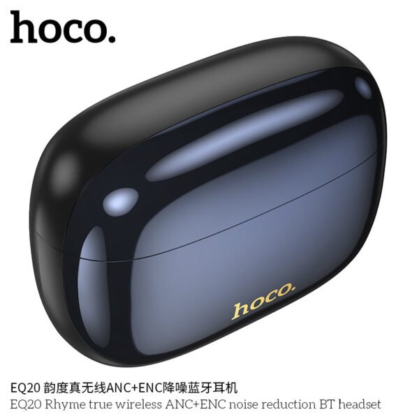 Hoco EQ20 TWS Mini Bluetooth Earbuds – ANC + ENC, 7H Playtime, Noise Cancelling - Imagen 9