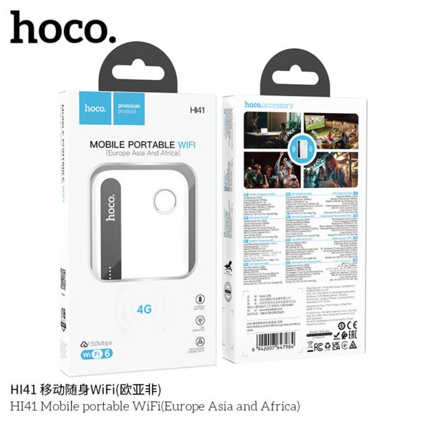 Hoco HI41 WiFi Portatil Para Sim (EU,AS,AF)