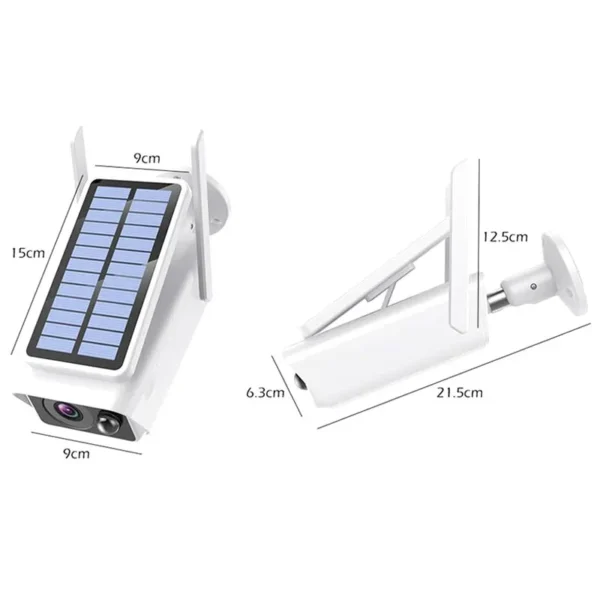 🔌 Cámara Solar WiFi ABQ-Q1 - Image 2