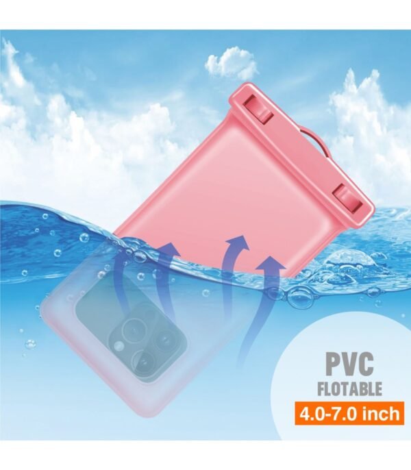 🔌 Funda Playa PVC Flotante Rosa – S13F - Image 6