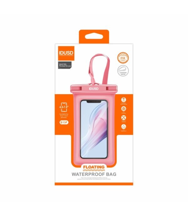 🔌 Funda Playa PVC Flotante Rosa – S13F - Image 4