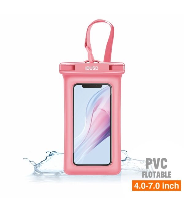 🔌 Funda Playa PVC Flotante Rosa – S13F