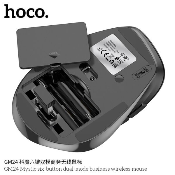 🔌 Hoco GM24 Ratón BT - Image 7