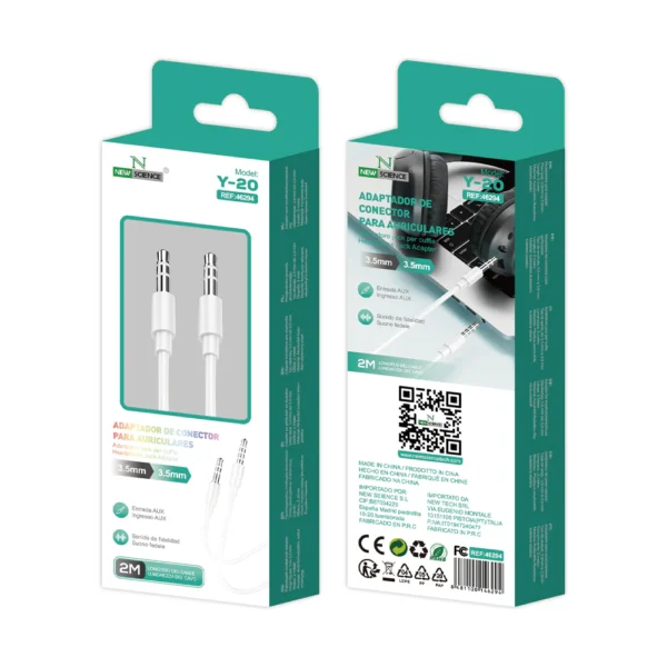 CABLE AUX 3.5mm Y-20 - Image 3