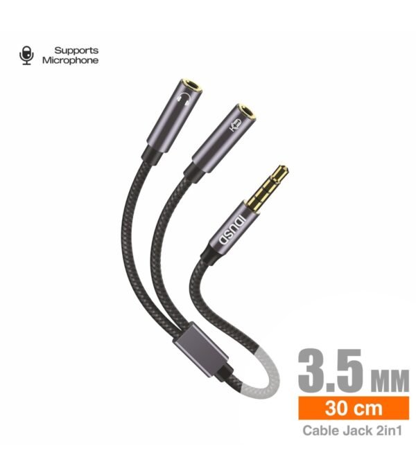 IDUSD Audio Splitter C207A – Divisor micrófono + audio 3.5 mm