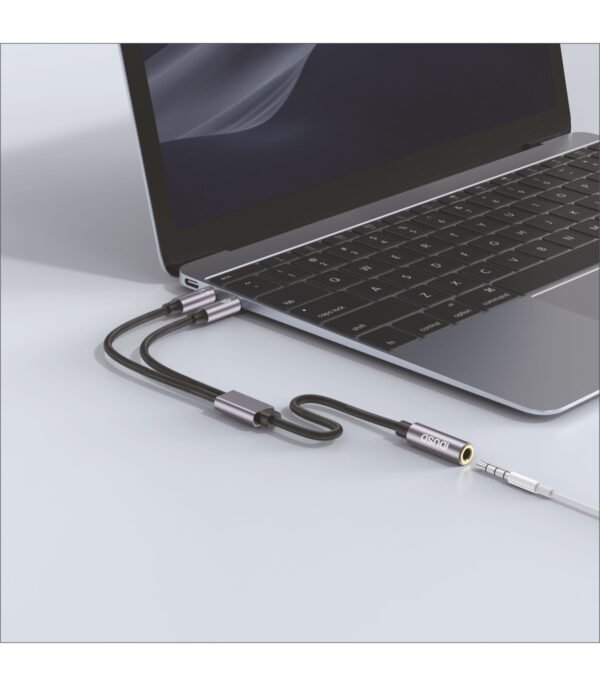 IDUSD Audio Splitter C206A – Divisor micrófono + audio 3.5 mm - Image 3