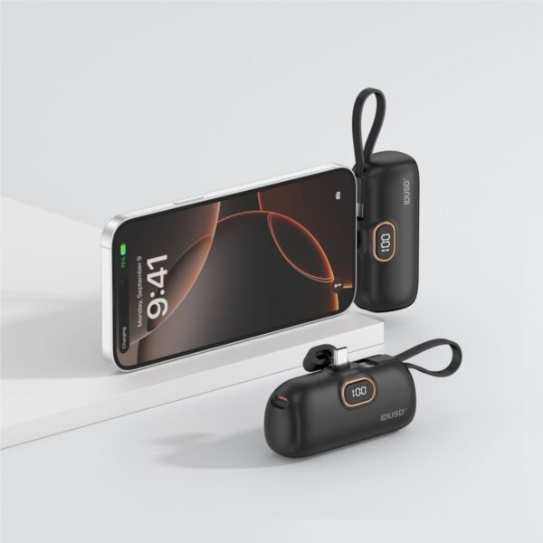 🔋 IDUSD Capsule Power Bank P07A — 10000 mAh (Modelo P07A)