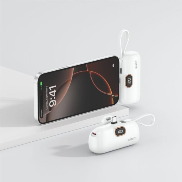 🔋 IDUSD Capsule Power Bank P07B — 10000 mAh (Modelo P07B) - Image 3