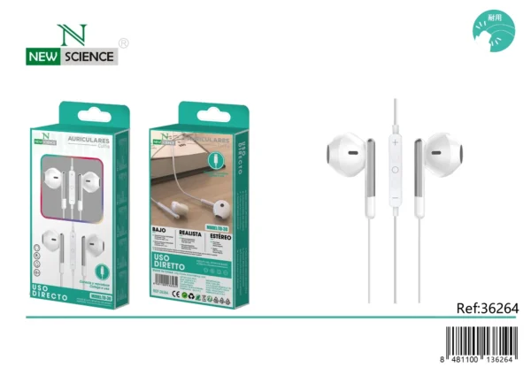 Auriculares Lightning de Conexión Directa para iPhone TD-30