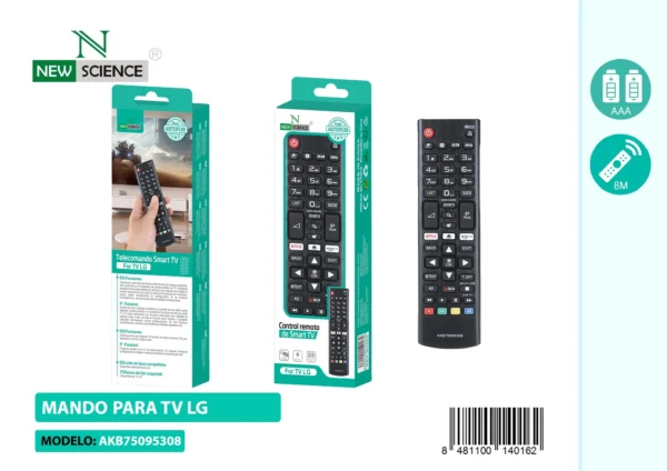 Mando a Distancia para TV LG AKB75095308
