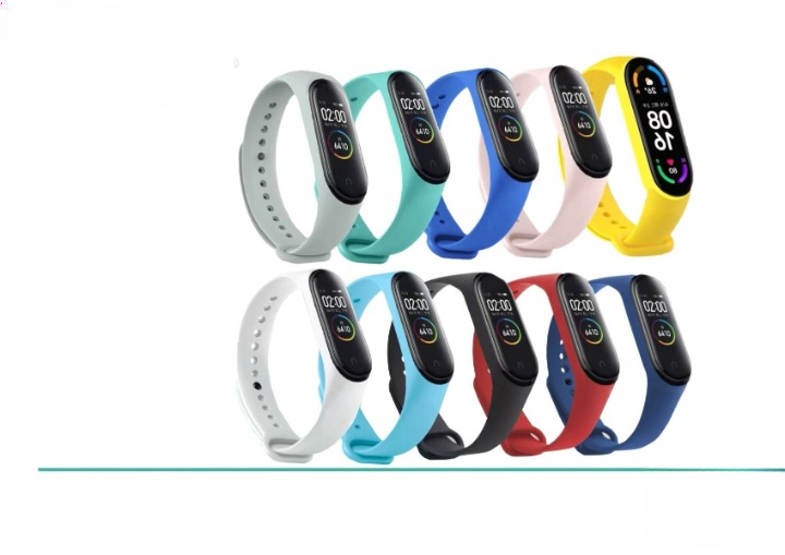 ⌚ Silicone Strap for Mi Band 8 – Comfortable & Stylish 🖤