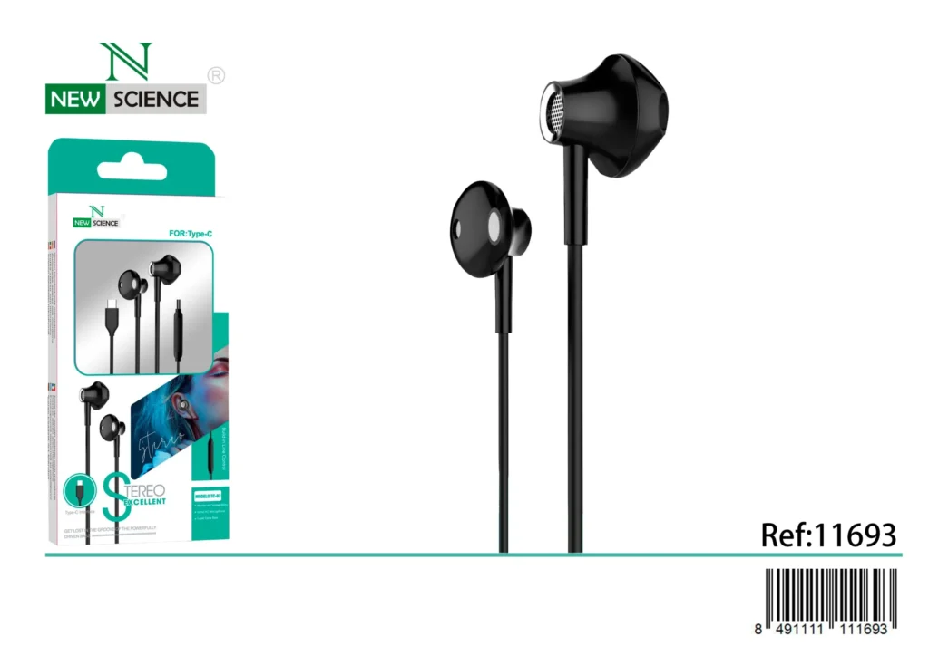 Auriculares con Conexión Tipo-C TC-02