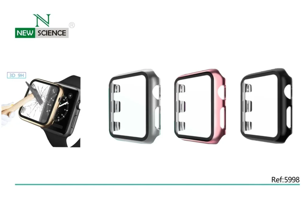 360º Glass Apple Watch -Negro