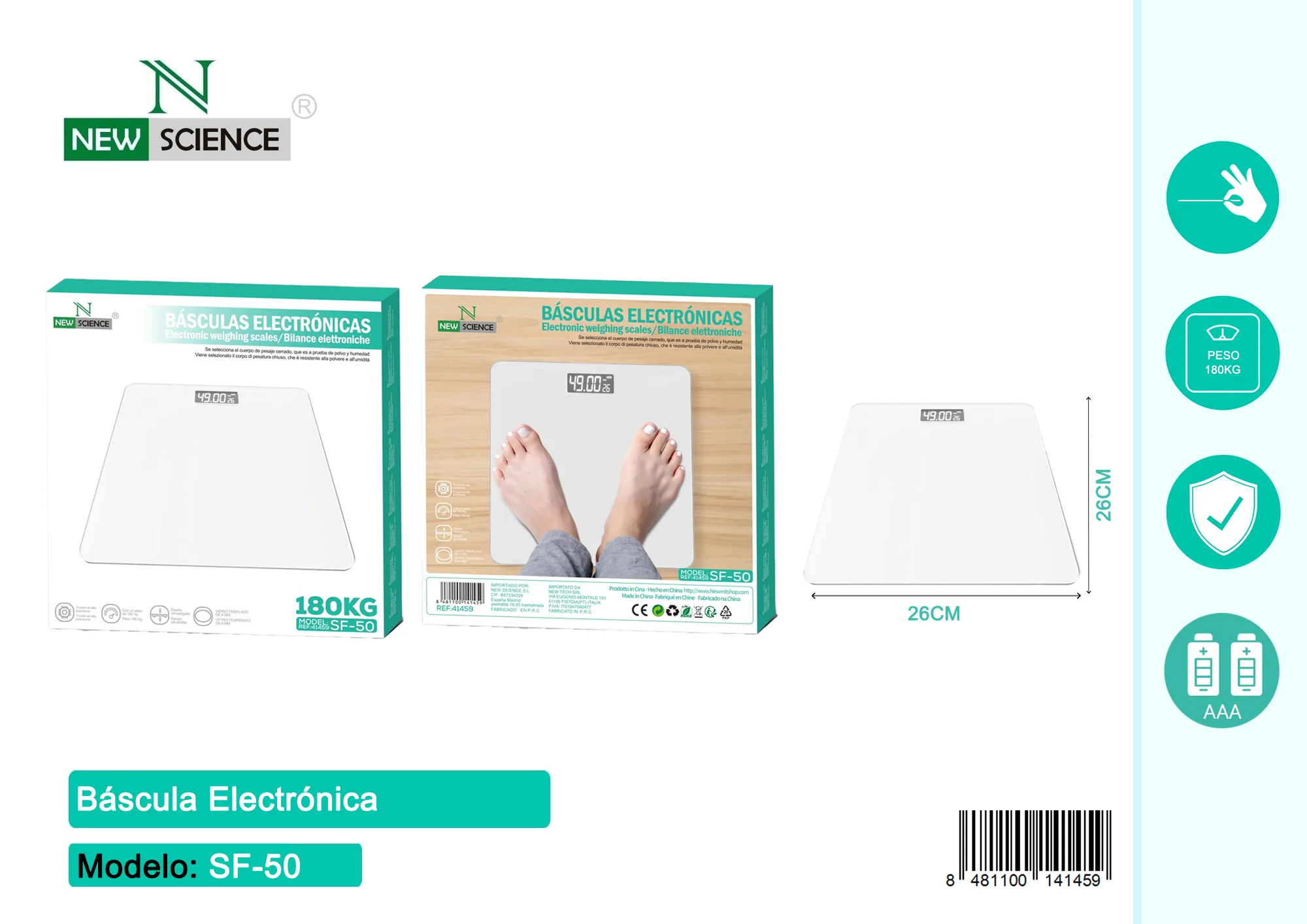 ⚖️ SF-50 Electronic Digital Body Weight Scale 🏠🧍♂️🧍♀️