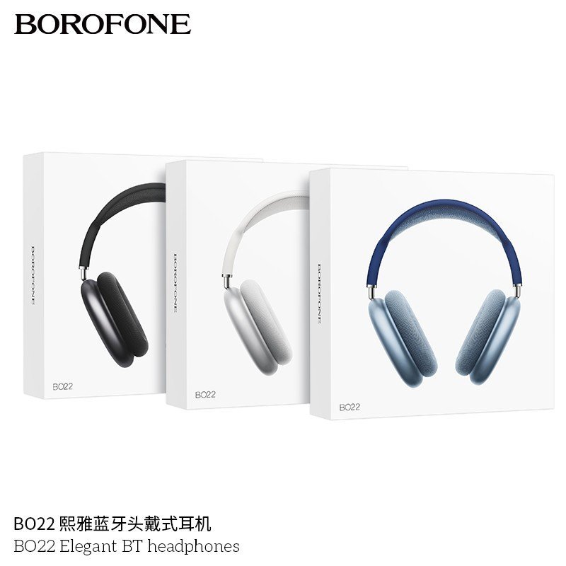 Borofone BO22 Auriculares Bluetooth Inalámbricos – 12 Horas de Música - Imagen 2