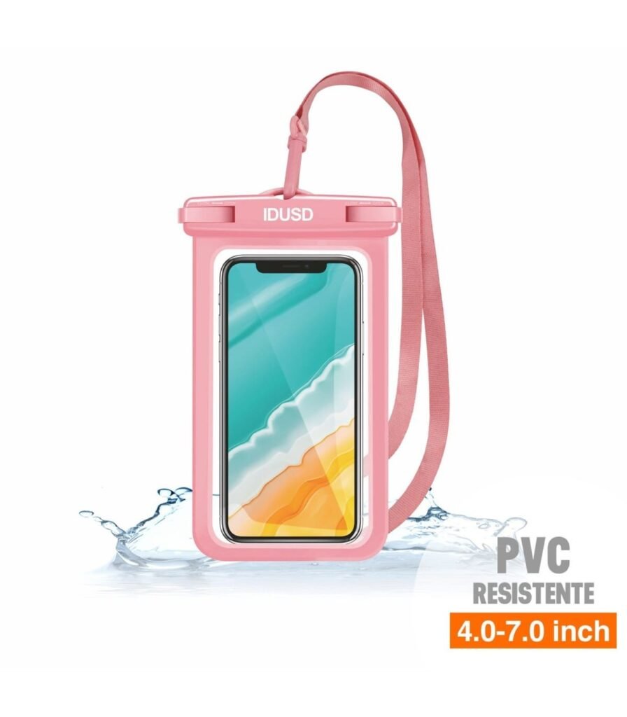 S12F Pink Waterproof Beach Case🌊📱