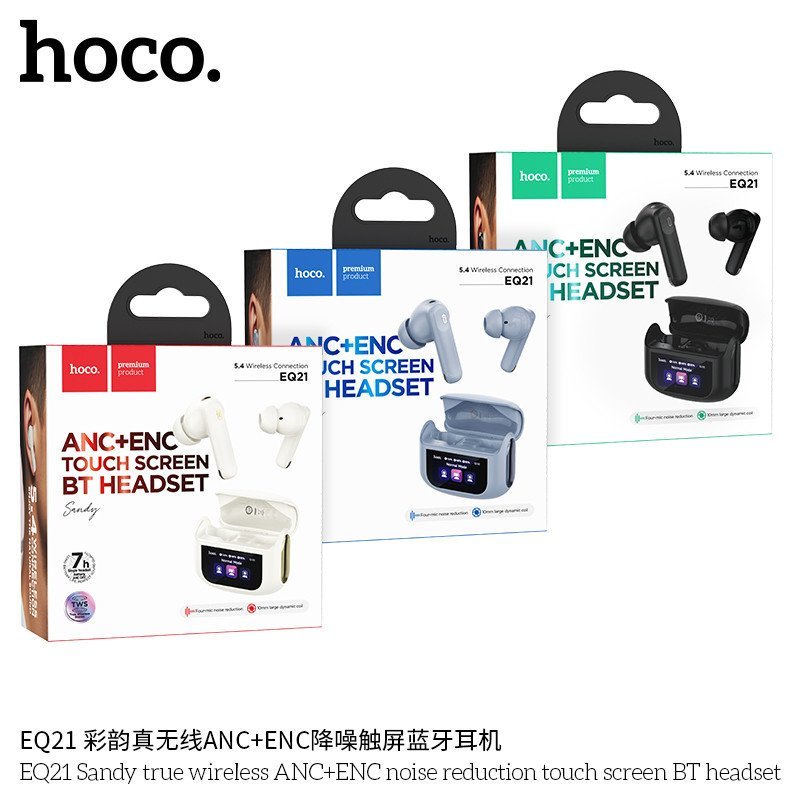Hoco EQ21 Auricular TWS ANC+ENC 7h