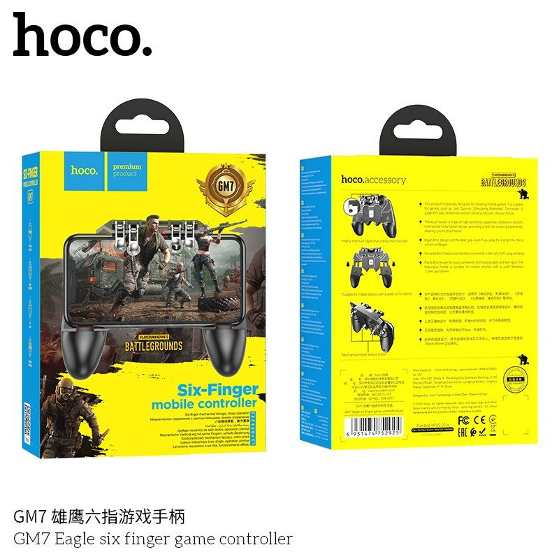 Hoco GM7 Mando Gaming Six-Finger